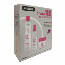SCHWARZKOPF BONACURE PACK COLOR SHAMPOO 250ml + ACONDICIONADOR 200ml + TRATAMIENTO 200ml