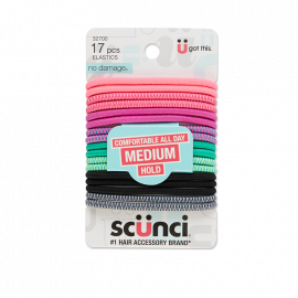 ELÁSTICOS DE 4MM DE COLORES X17