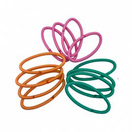 LIGAS PONY TONOS CLAROS 12 Unid.