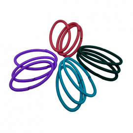 LIGAS PONY 4 COLORES 12 Unid.