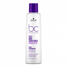 SCHWARZKOPF BONACURE ACONDICIONADOR PARA CABELLO REBELDE GRUESO Y ENCRESPADO FRIZZ AWAY 200ml.