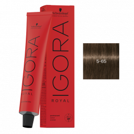 SCHWARZKOPF IGORA ROYAL HD TINTE 5-65 CASTANO CLARO MARRON DORADO 60g.