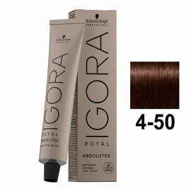 SCHWARZKOPF IGORA ABSOLUTES HD TINTE 6-50 RUBIO OSCURO DORADO NATURAL 60ml.