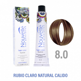 TINTE 8.0 RUBIO CLARO NATURAL CALIDO NEW GENERATION 100ml