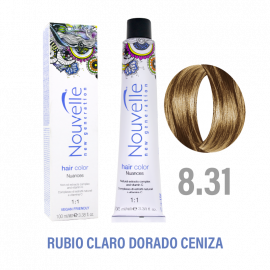 TINTE 8.31 RUBIO CLARO DORADO CENIZA NEW GENERATION 100ml