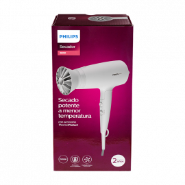 SECADOR DE CABELLO  1500W ACCESORIO THERMO PROTECT, 6 AJUSTES DE CALOR 110V