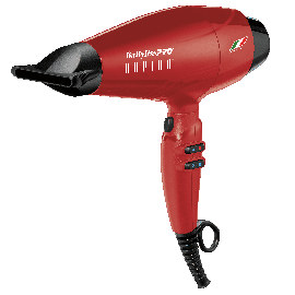 BaBylissPRO Secador Profesional Rapido 2000W Rojo