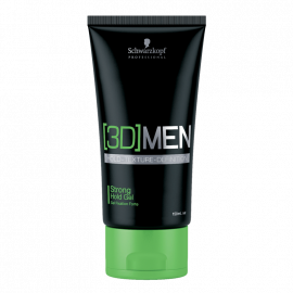 SCHWARZKOPF 3D MEN GEL FIJACION FUERTE 150ml.