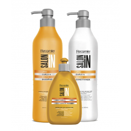 PACK PARA CABELLOS RIZADOS SHAMPOO Y ACONDICIONADOR 1000ml + TRATAMIENTO 300ml