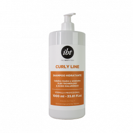 IBT SHAMPOO HIDRATANTE PARA CABELLOS RIZADOS Y ONDULADOS CURLY LINE 1000 ml