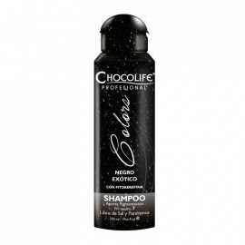 SHAMPOO NEGRO EXOTICO TONO SOBRE TONO - PH NEUTRO ESTIMULA EL CRECIMIENTO 500ml.