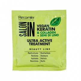 TRATAMIENTO EN SACHET RESTRUCTURANTE E HIDRATANTE VEGAN KERATIN & COLLAG