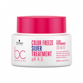 SCHWA BONAC TRATAMIENTO SILVER COLOR FREEZE PROTECTOR DE COLOR pH 4.5 PARA CABELLO TINTURADO Y CON MECHAS 200ml.
