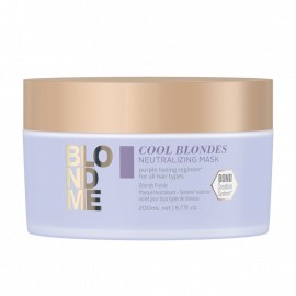 SCHWARZKOPF BLOND ME MASCARILLA NEUTRALIZANTE PARA RUBIOS FRIOS 200ml