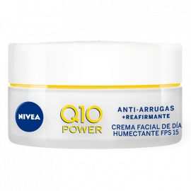 CREMA DE DIA ANTIARRUGAS Q10 PLUS PARA TODO TIPO PIEL CON COENZIMA Q10 Y FPS 8