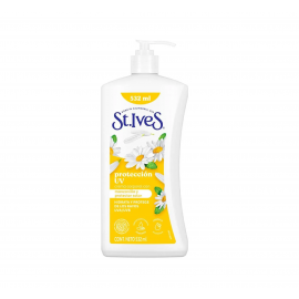 STIVES CREMA CORPORAL PROTECCION SOLAR UV CON MANZANILLA 532 ml