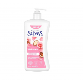 STIVES CREMA CORPORAL PIEL SUAVE CON AGUA DE ROSAS Y ACEITE DE ARGAN 532 ml