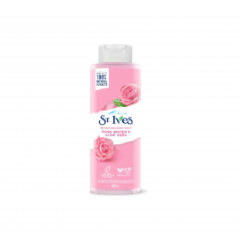 STIVES JABON CORPORAL EN GEL REFRESCANTE ROSE WATER & ALOE VERA 450 ml
