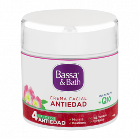 CREMA FACIAL ANTIEDAD ROSA MOSQUETA Q10 100G