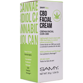 CREMA FACIAL CON CBD PARA TODO TIPO DE PIEL 30ml