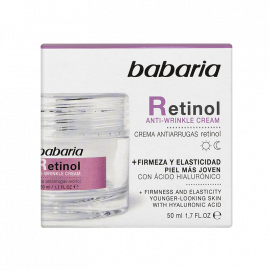 CREMA FACIAL ANTIARRUGAS CON RETINOL Y ÁCIDO HIALURÓNICO 50ml