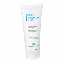 MASCARILLA FACIAL MATIZANTE DE ARCILLA VERDE 100g.