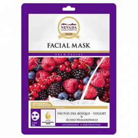MASCARILLA FACIAL FRUTOS DEL BOSQUE YOGURT & ACIDO HIALURONICO
