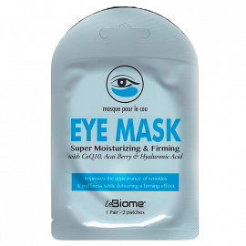 MASCARILLA PARA OJOS HIDRATANTE REAFIRMANTE CON COLÁGENO Q10 Y ÁCIDO HIALURÓNICO 1PAR