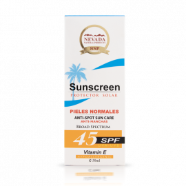 PROTECTOR SOLARNNP ANTI-MANCHAS SPF 45 CON VITAMINA E