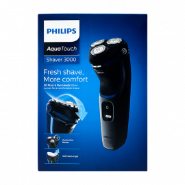 AQUA TOUCH 3000 AFEITADORA ELECTRICA PARA USO HUMEDO Y SECO 60 MIN - 1h DE CARGA