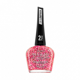 ESMALTE GEL EVOLUTION BRILLO ROSA PASO 3