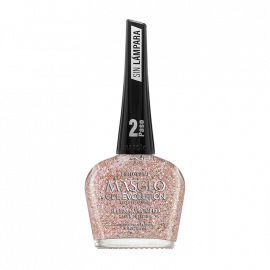 ESMALTE GEL EVOLUTION BRILLO CORAL PASO 3