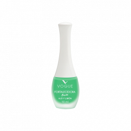 ESMALTE BASE FORTALECEDORA CON AJO Y LIMON 10ML