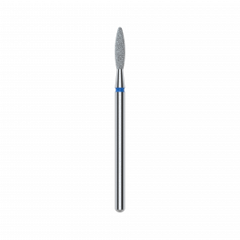 Broca punta diamante flama Staleks azul 2.3 mm