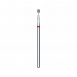 Broca punta diamante bola Staleks rojo 2.5 mm