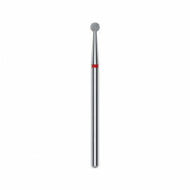Broca punta diamante bola Staleks rojo 2.7 mm