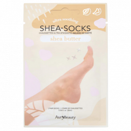 CALCETINES TRATAMIENTO RELAJANTE PARA PEDICURE SHEA-SOCKS SHEA BUTTER 1 Par