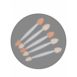 APLICADOR DE SOMBRAS X 5 UNIDADES B/N
