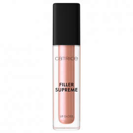 Brillo labial Filler Supreme Catrice Nude con brillos 080 3,2 ml.