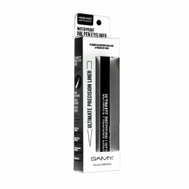 DELINEADOR PARA OJOS PUNTA DE PLUMON A PRUEBA DE AGUA NEGRO MATE 1.0ml.