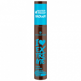 Mascara de pestañas I love extreme crazy volume waterproof Essence Café 01 12 ml