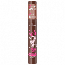 Mascara de pestañas lash without  tubing  extreme lengthening & volume café 05 13 ml-Essence