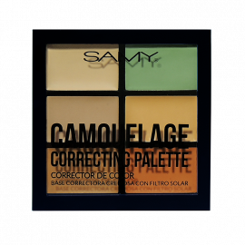 PALETA BASE CORRECTORA CREMOSA CON FILTRO SOLAR MEDIUM 6g