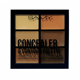 PALETA BASE CORRECTORA CREMOSA CON FILTRO SOLAR MEDIUM DARK 6g