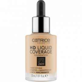 BASE HD LIQUID DE ALTA COBERTURA 24H 30ML 036 HAZELNUT BEIGE