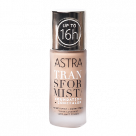 ASTRA BASE LIQUIDA 16H TRANSFORMIST WARM BEIGE 18ML