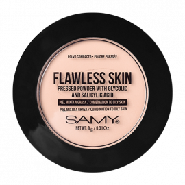 POLVO COMPACTO PARA PIEL MIXTA A GRASA TONO 1 FAIR FLAWLESS SKIN 9g