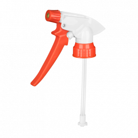 VALVULA PISTOLA PUNTA DE COBRE REMACHE METALICO ROJA