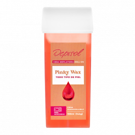 CERA DEPILATORIA EN ROLL ON PARA TODO TIPO DE PIEL PINKY WAX 100ml