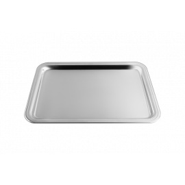 BANDEJA BUENA RECTANGULAR DE ACERO INOXIDABLE 49X33 cm